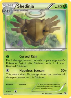 Pokémon-Karte Shedinja 011/108