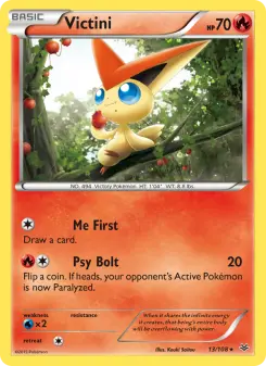 Pokémon-Karte Victini 013/108