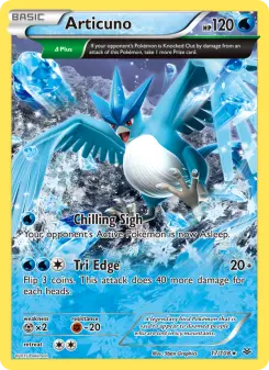 Pokémon-Karte Articuno 017/108