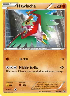 Pokémon-Karte Hawlucha 039/108
