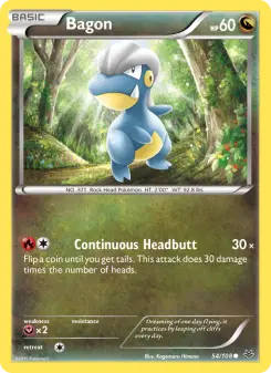 Pokémon-Karte Bagon 054/108