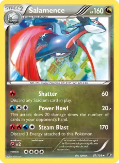 Pokémon-Karte Salamence 057/108