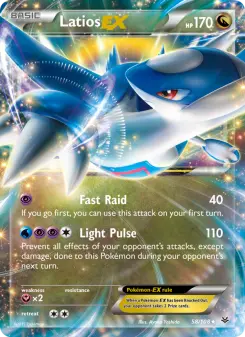 Pokémon-Karte Latios EX 058/108
