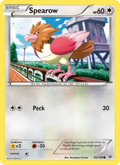 Pokémon-Karte Spearow 065/108