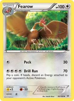 Pokémon-Karte Fearow 066/108