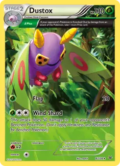 Pokémon-Karte Dustox 008/108