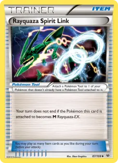 Pokémon-Karte Rayquaza Spirit Link 087/108