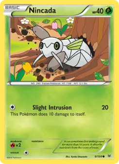 Pokémon-Karte Nincada 009/108