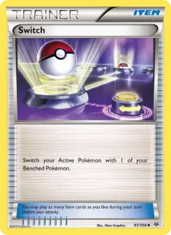 Pokémon-Karte Switch 091/108