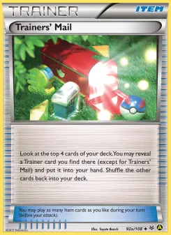 Pokémon-Karte Trainers' Mail 92a