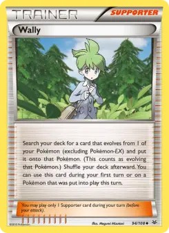 Pokémon-Karte Wally 094/108