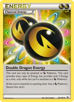 Pokémon-Karte Double Dragon Energy 097/108