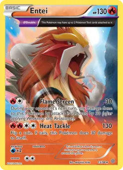 Pokémon-Karte Entei 015/098