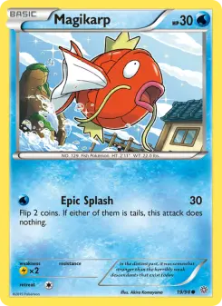 Pokémon-Karte Magikarp 019/098