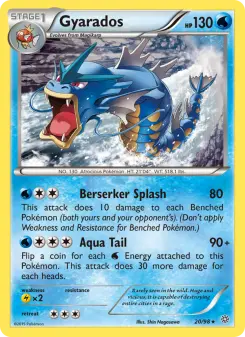 Pokémon-Karte Gyarados 020/098