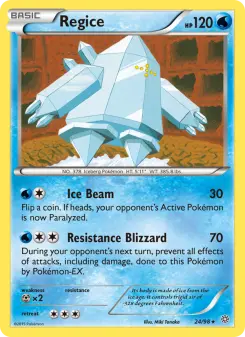Pokémon-Karte Regice 024/098