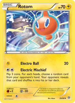 Pokémon-Karte Rotom 029/098