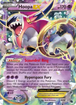 Pokémon-Karte Hoopa EX 036/098