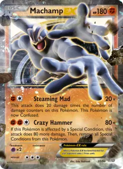Pokémon-Karte Machamp EX 037/098