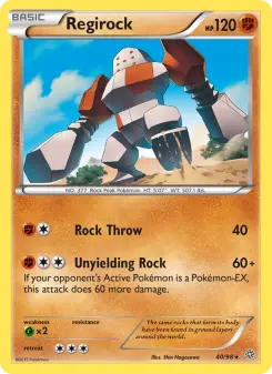 Pokémon-Karte Regirock 040/098