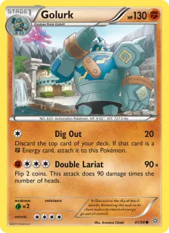 Pokémon-Karte Golurk 041/098