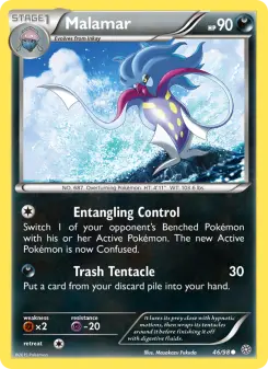Pokémon-Karte Malamar 046/098