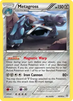 Pokémon-Karte Metagross 049/098