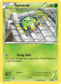 Pokémon-Karte Spinarak 005/098