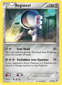 Pokémon-Karte Registeel 051/098