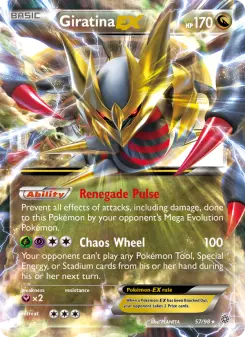 Pokémon-Karte Giratina EX 057/098