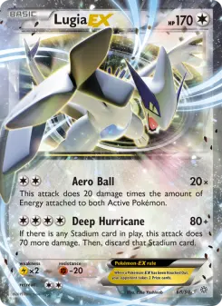 Pokémon-Karte Lugia EX 068/098