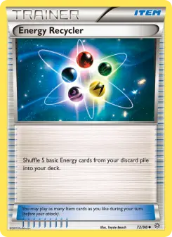 Pokémon-Karte Energy Recycler 072/098