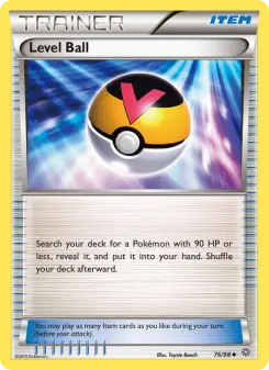 Pokémon-Karte Level Ball 076/098