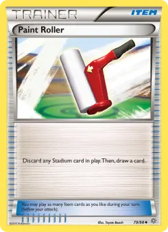 Pokémon-Karte Paint Roller 079/098