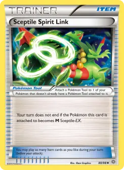 Pokémon-Karte Sceptile Spirit Link 080/098