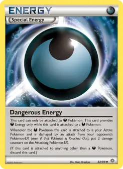 Pokémon-Karte Dangerous Energy 082/098
