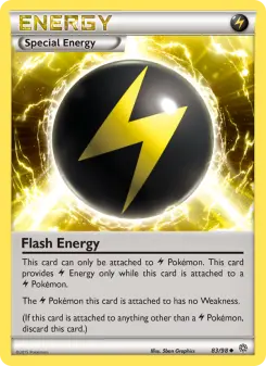 Pokémon-Karte Flash Energy 083/098
