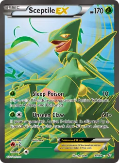 Pokémon-Karte Sceptile EX 084/098