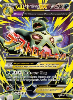 Pokémon-Karte M Tyranitar EX 092/098
