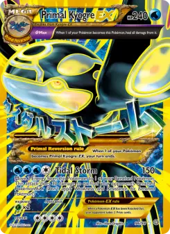 Pokémon-Karte Primal Kyogre EX 096/098