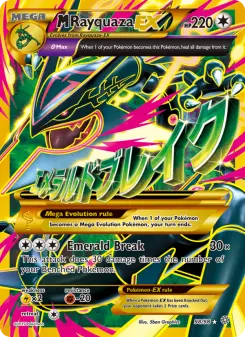Pokémon-Karte M Rayquaza EX 098/098