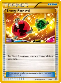 Pokémon-Karte Energy Retrieval 099/098