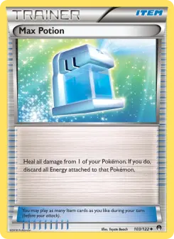 Pokémon-Karte Max Potion 103/122