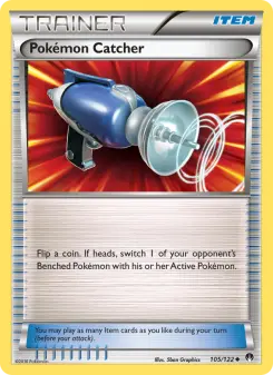 Pokémon-Karte Pokémon Catcher 105/122