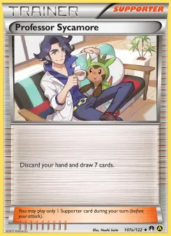 Pokémon-Karte Professor Sycamore 107a