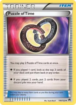 Pokémon-Karte Puzzle of Time 109/122