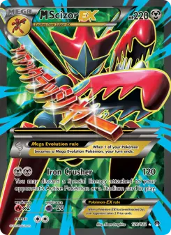 Pokémon-Karte M Scizor EX 120/122
