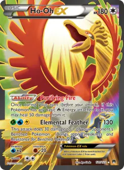 Pokémon-Karte Ho-Oh EX 121/122