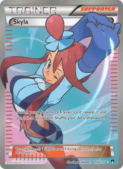 Pokémon-Karte Skyla 122/122