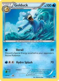 Pokémon-Karte Golduck 017/122